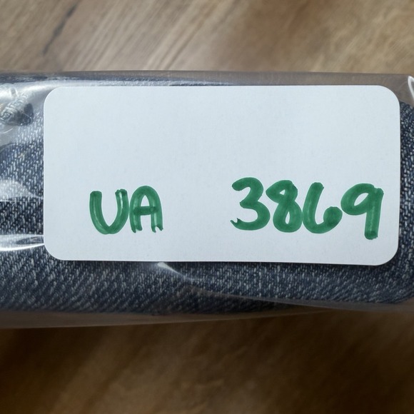 Diesel Larkee Jeans Men 31x30 Blue Straight Leg Made in Italy Thrash Wash 008Z8 - Picture 16 of 16